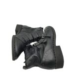 Botine dama F&F, 38, imitatie de piele, negru - imagine 4