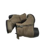 Botine dama Oxmox, 38, piele, gri - imagine 4