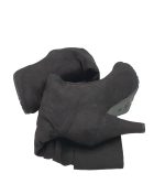 Cizme copii New Look, 38, material textil, negru - imagine 4