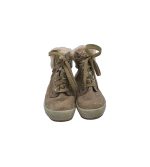 Ghete copii Superfit, 26, piele intoarsa, GoreTex, bej, captusite - imagine 3
