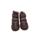 Ghete copii Geox, 32, piele intoarsa, piele, visiniu, captusite - imagine 3