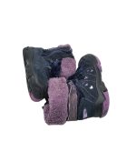 Cizme copii Elefanten, 21, piele intoarsa, material textil, bleumarin mov - imagine 4