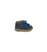 Adidasi copii Superfit, 23, material textil, gri