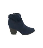 Botine dama S'Oliver, 40, material textil, bleumarin