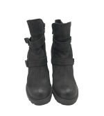 Botine dama Juice, 41, piele, gri - imagine 3