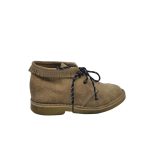 Ghete dama  39, piele intoarsa, bej