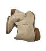 Botine dama Cox, 41, piele intoarsa, bej - imagine 4