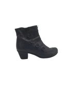 Botine dama Gabor, 38, piele, negru