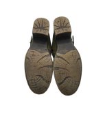 Botine dama 40, imitatie de piele, kaki - imagine 5