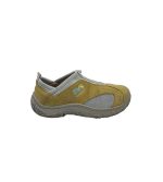 Adidasi dama 39, piele intoarsa, material textil, gri galben