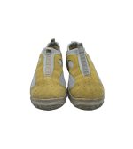 Adidasi dama 39, piele intoarsa, material textil, gri galben - imagine 3