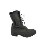Ghete dama Graceland, 38, imitatie de piele, negru