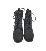 Botine dama Graceland, 40, material textil, negru - imagine 3