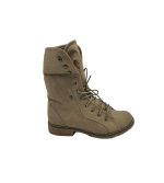 Ghete dama 37, imitatie de piele, Imblanite, bej
