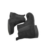 Botine dama H&M, 37, material textil, negru - imagine 4