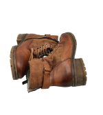 Ghete dama Tamaris, 40, material textil, piele, Imblanite, maro - imagine 5
