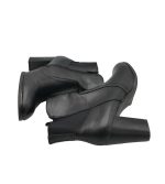 Botine dama Lascape, 38, imitatie de piele, negru - imagine 4