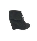 Botine dama Buffalo, 40, piele intoarsa, negru