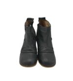 Botine dama 40, piele, negru - imagine 3