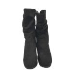 Cizme dama  38, material textil, negru (talpa falsa) - imagine 3