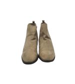 Botine dama Primark, 38, material textil, bej - imagine 3