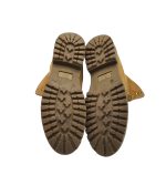 Ghete dama 38, piele, Imblanite, maro - imagine 5
