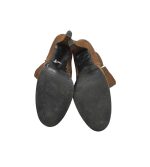 Botine dama Juliana, 37, material textil, maro - imagine 5