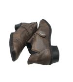 Botine dama Rieker, 40, piele, Imblanite, gri - imagine 4