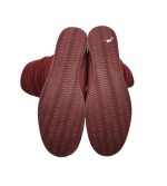Cizme dama 40, imitatie de piele, material textil, rosu - imagine 5