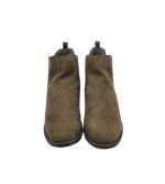 Botine dama Atmosphere, 38, material textil, bej - imagine 3