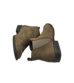 Botine dama Atmosphere, 38, material textil, bej - imagine 4