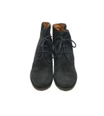 Botine dama Gabor, 38, piele intoarsa, negru - imagine 3