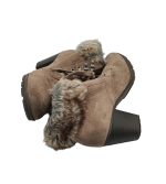 Botine dama Tamaris, 38, piele intoarsa, bej, captusite - imagine 4