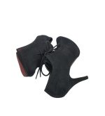 Botine dama Graceland, 37, material textil, negru - imagine 4