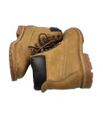Ghete dama 37, imitatie de piele, maro - imagine 4