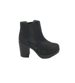 Botine dama Art Bella, 37, imitatie de piele, negru