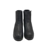 Botine dama Art Bella, 37, imitatie de piele, negru - imagine 3