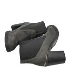 Botine dama Atmosphere, 40, material textil, gri negru - imagine 4