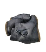 Botine dama Paul Barritt, 41, piele, gri - imagine 4