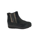 Botine dama Gabor, 41, piele, negru