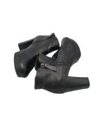 Botine dama 37, piele, negru - imagine 4