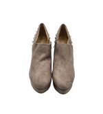 Botine dama Catwalk, 41, material textil, bej - imagine 3