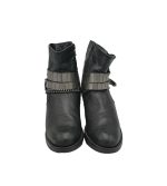 Botine dama Tamaris, 38, imitatie de piele, piele, negru - imagine 3
