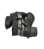 Botine dama Tamaris, 38, imitatie de piele, piele, negru - imagine 4