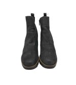 Botine dama Graceland, 41, imitatie de piele, negru - imagine 3
