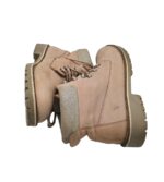 Ghete unisex Kimkai, 42, piele, bej - imagine 4