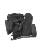 Ghete dama Graceland, 40, material textil, negru - imagine 4
